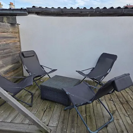 Charmante Maison De Bord De Avec Terrasse Сasa de vacaciones Luc-sur-Mer