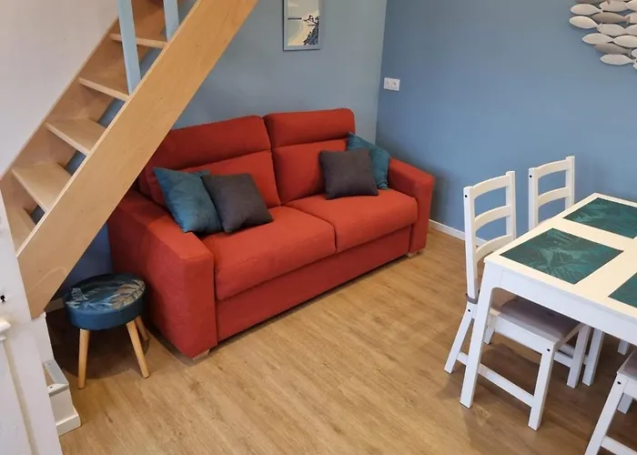 Сasa de vacaciones Charmante Maison De Bord De Avec Terrasse Luc-sur-Mer