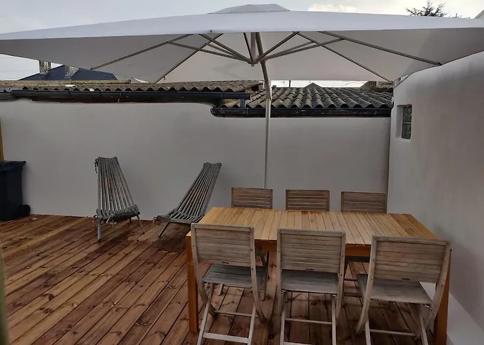 Charmante Maison De Bord De Avec Terrasse Luc-sur-Mer