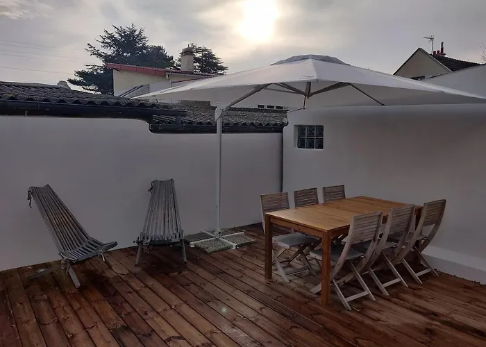 Charmante Maison De Bord De Avec Terrasse Luc-sur-Mer